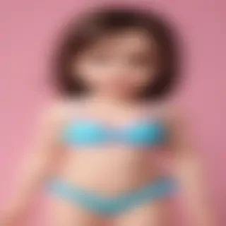 little girl in bikini ai