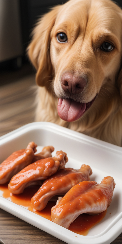 can dogs eat raw chicken wings