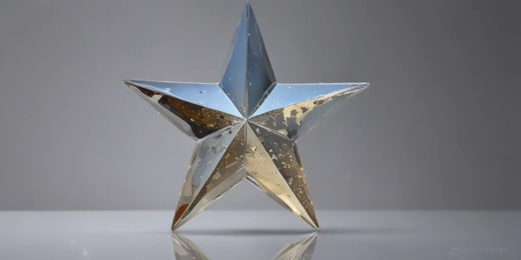 transparent star
