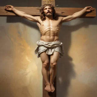 picture of jesus on the cross