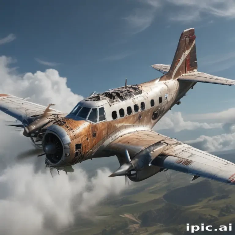 crashed plane png