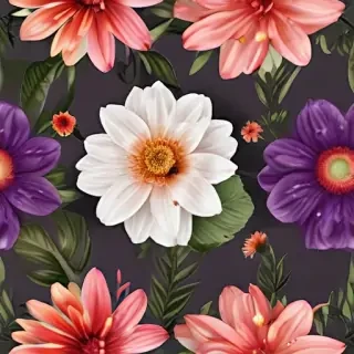 realistic flowers png