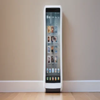 icon phone white