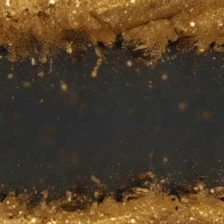 gold glitter png