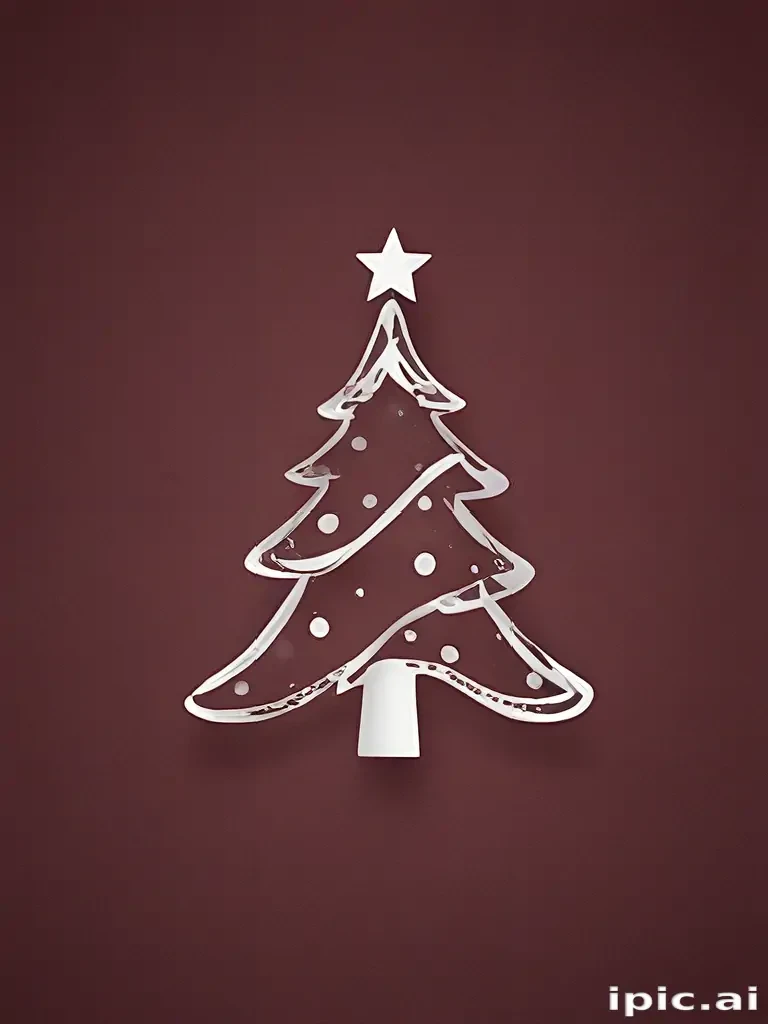 simple christmas iphone wallpaper