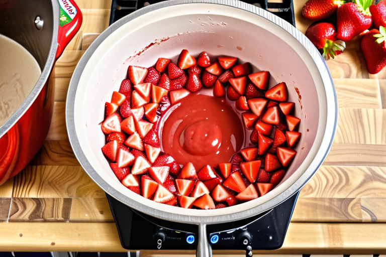 how to make strawberry filling