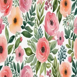 background watercolor flowers