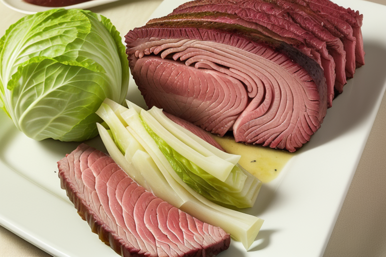 cabbage and corned beef jamaican