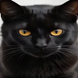 cat black png