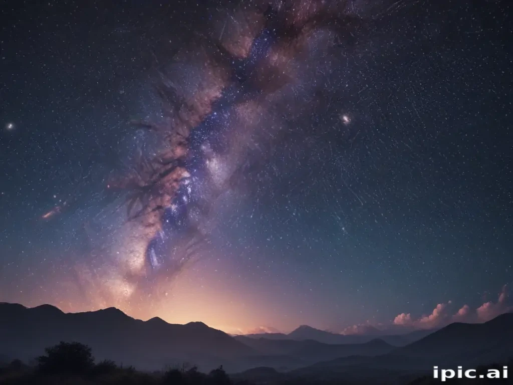 starry background aesthetic