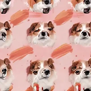 aesthetic dog wallpaper