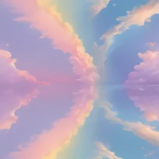 pastel rainbow bg