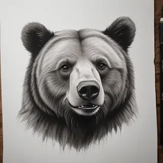 bear drawlings