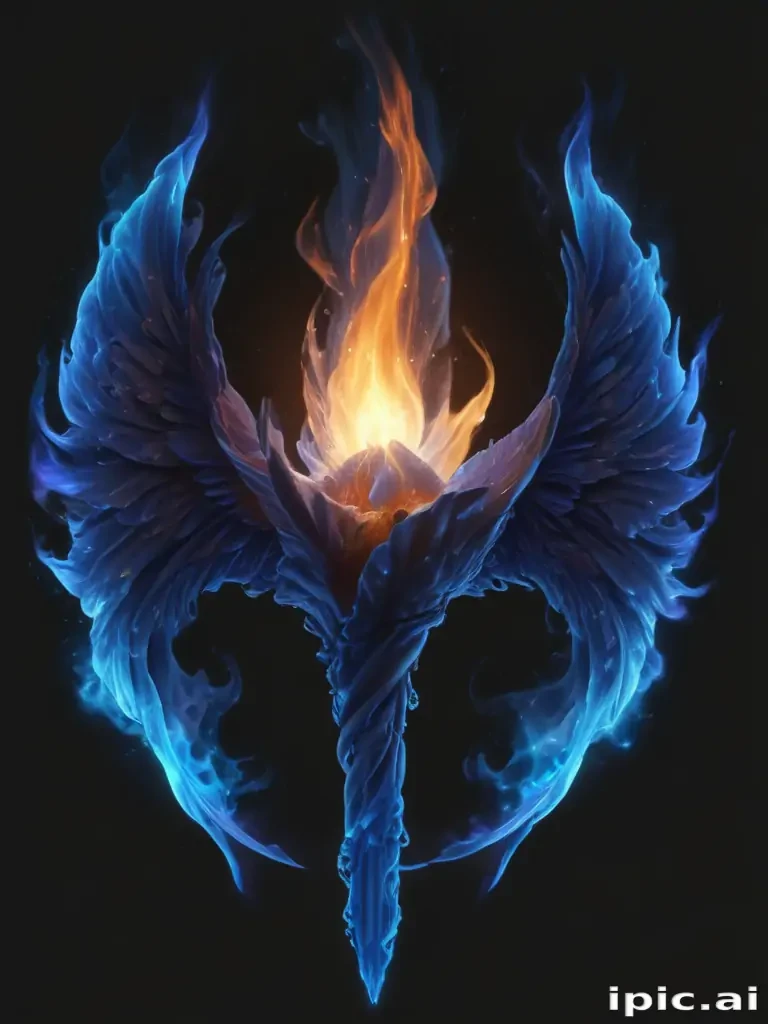 blue flame png