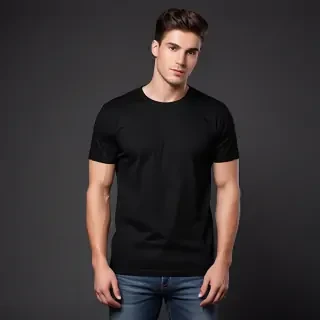 high resolution black t shirt template