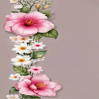flowers border png