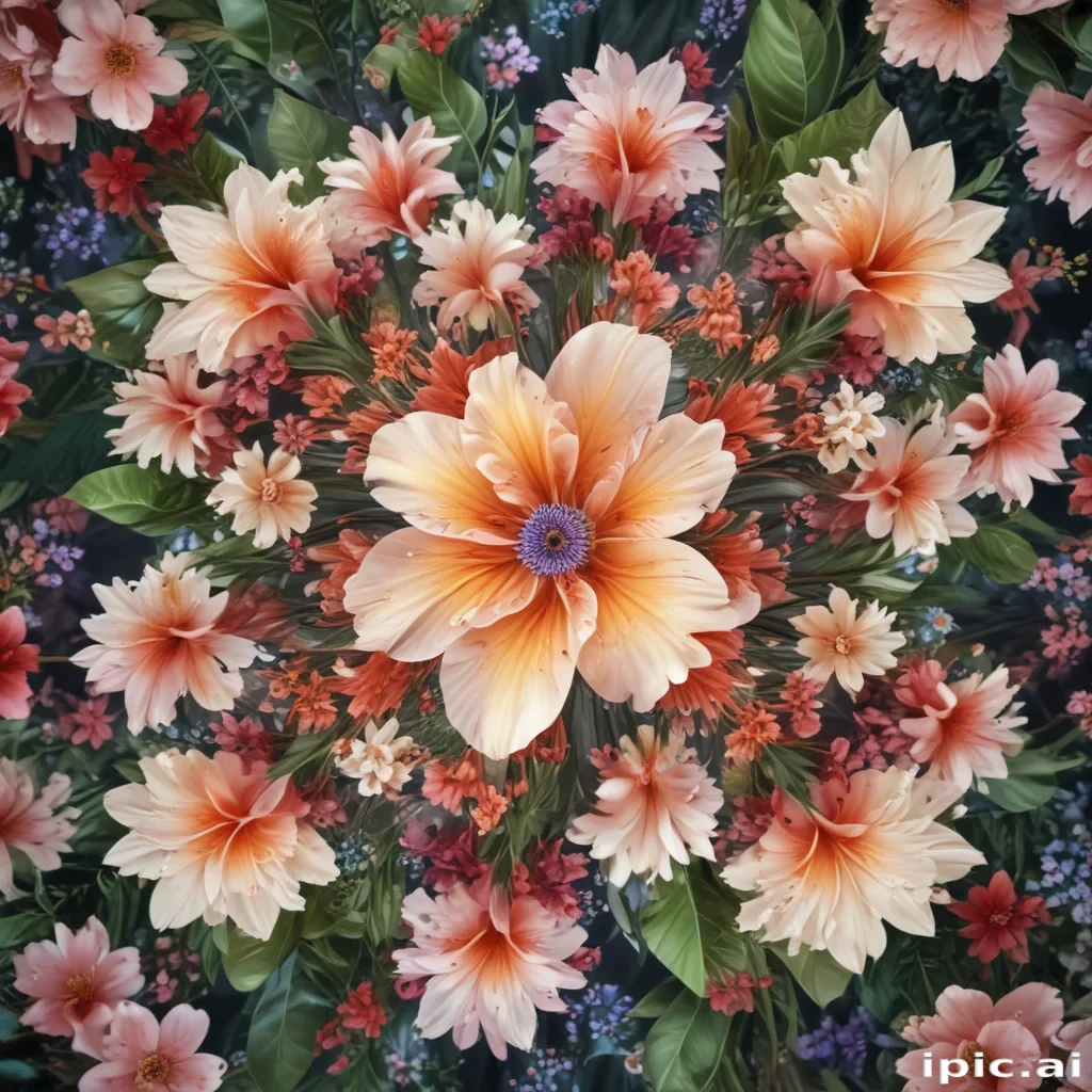 floral computer background