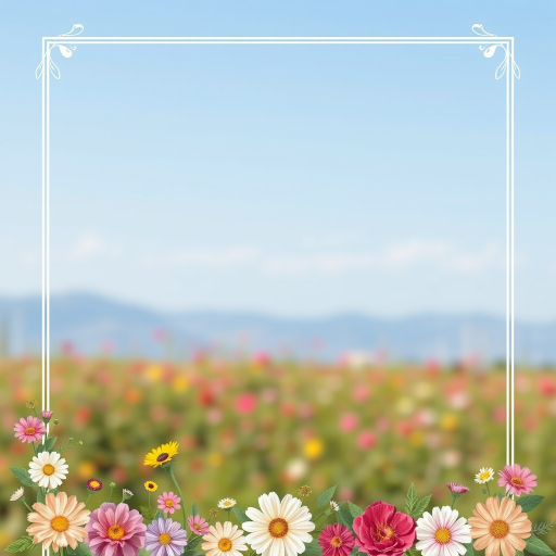 floral page borders