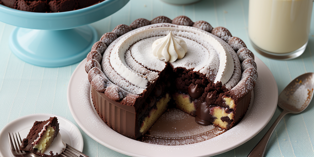 chocolate cobbler with cake mix