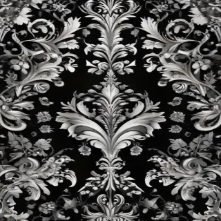 black with white pattern