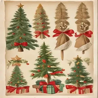 free printable vintage christmas pictures