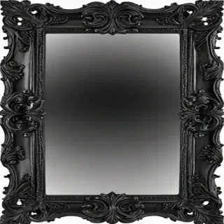 black frame transparent