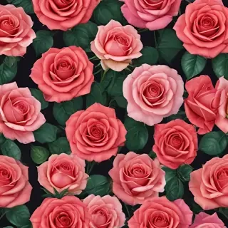 roses background