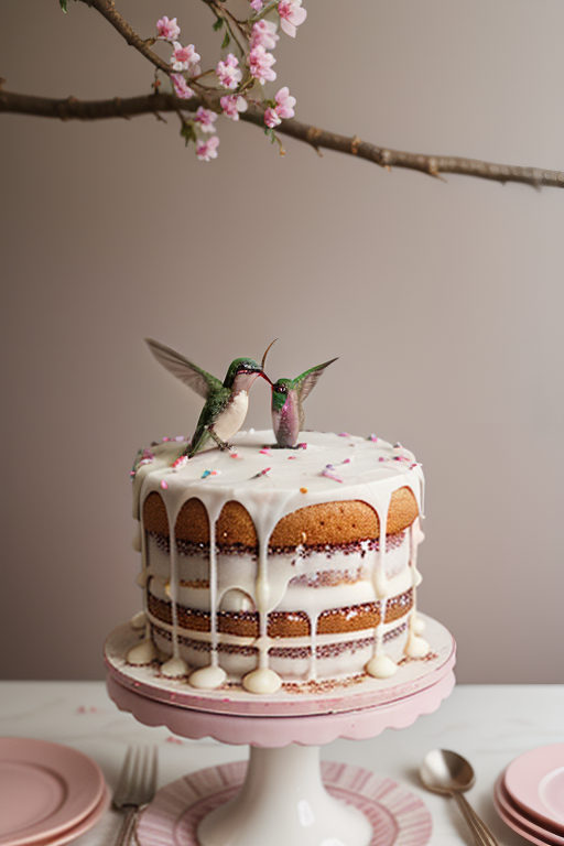 hummingbird cake with cake mix