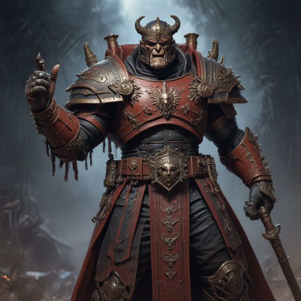 word bearer Erebus giving thumbs up