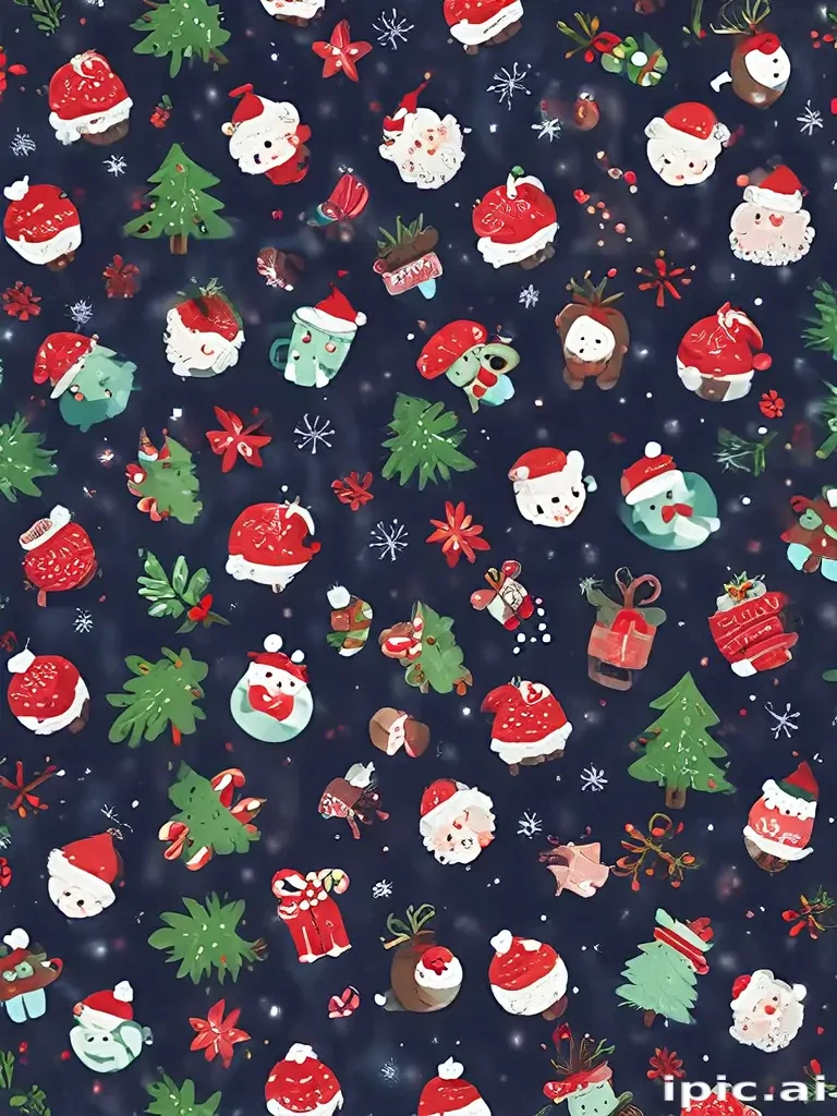 cute christmas background