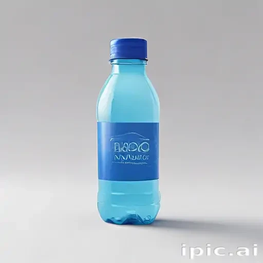 water bottle mockup
