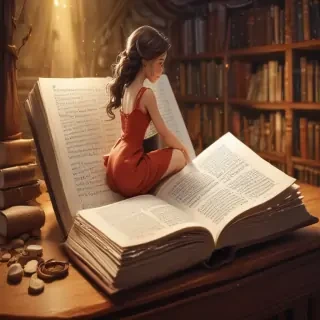 book cartoon image