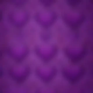 purple heart pattern wallpaper