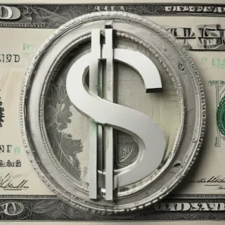 transparent dollar sign