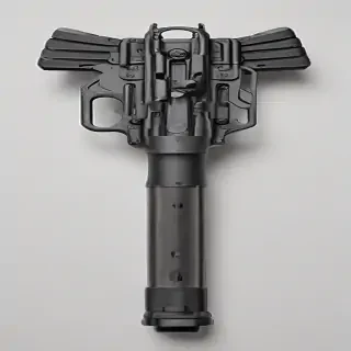 gun with no background