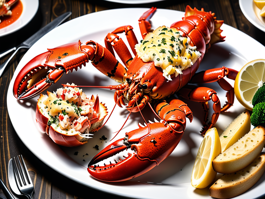 baked stuffed lobster near me