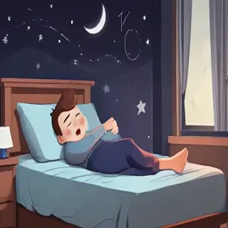 sleep cartoon