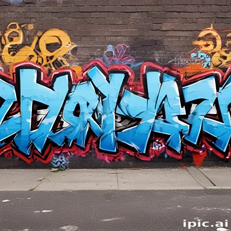 graffiti art background