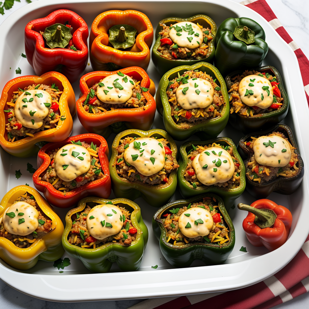 stuffed peppers recipe no rice