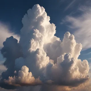 clouds no background