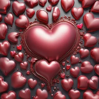 background hearts