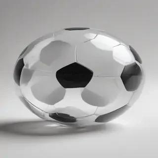 transparent football