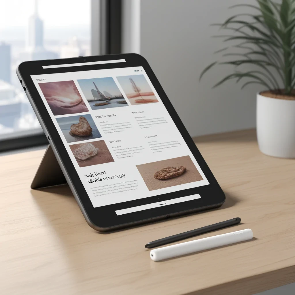 tablet mockup