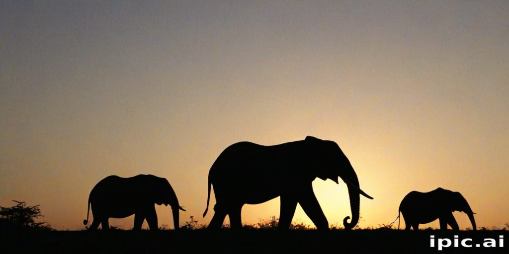 elephant silhouette