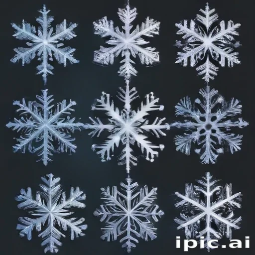 snowflakes clipart transparent background