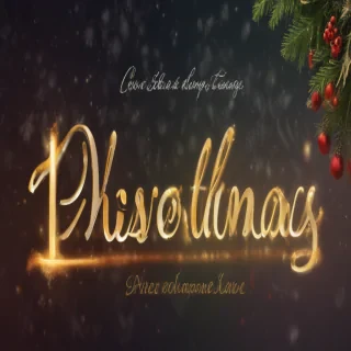 text merry christmas png