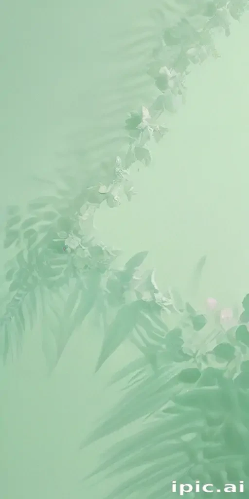 pastel green aesthetic wallpaper