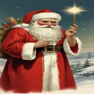 vintage santa image