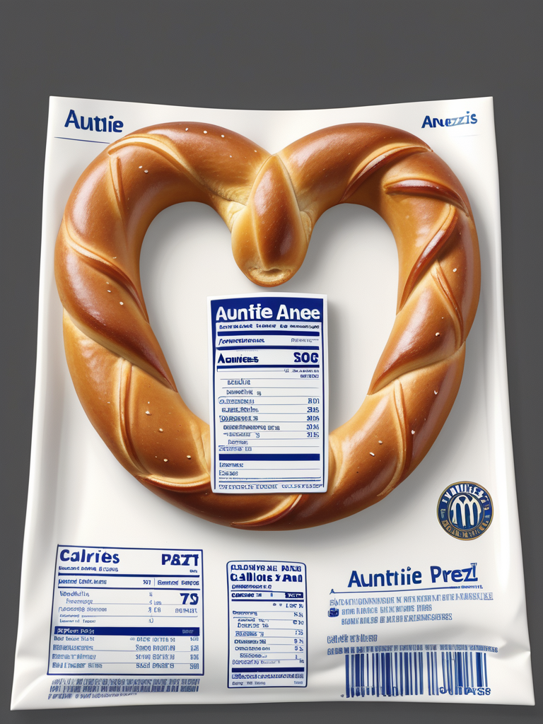 calories in an auntie anne's pretzel