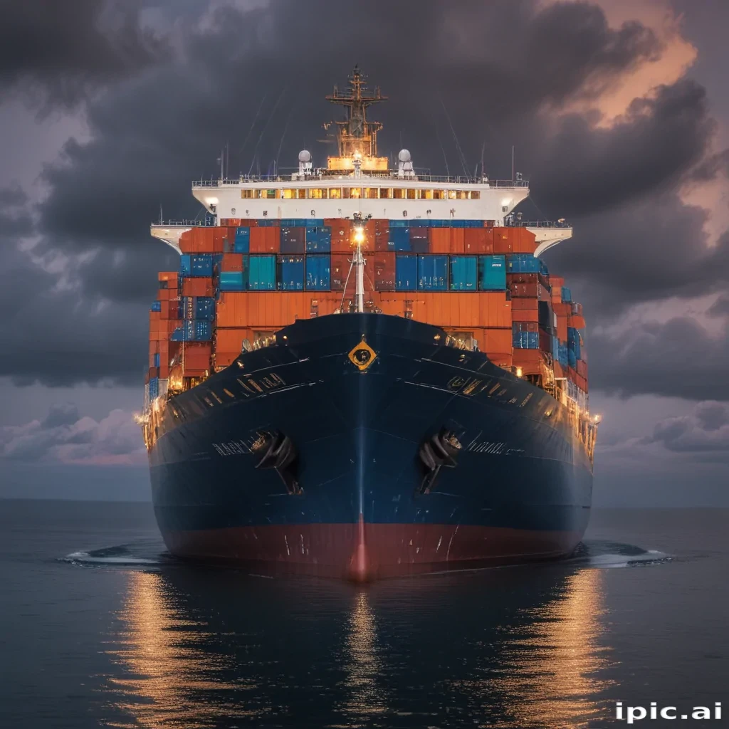 container ship
